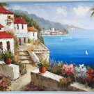 ANTONIO DI VICCARO-ORIGINAL OIL PAINTING-UNTITLED .FRAMED