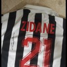 ORIGINAL ZIDANE T-SHIRT JUVENTUS WORLD CUP 1998 SIGNED