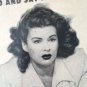 POSTER *THE WOMAN ON THE BEACH*ORIGINAL JOAN BENNET -ROBERT RYAN-FRAMED 11 X14