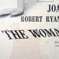 POSTER *THE WOMAN ON THE BEACH*ORIGINAL JOAN BENNET -ROBERT RYAN-FRAMED 11 X14