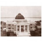 30" Wide Sepia Panoramic Photo of Calcasieu Parish Court House 1923 Lake Charles, LA