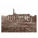 30" Wide Sepia Toned Panoramic Photo Lake Charles Fire of 1910