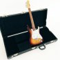 Fender handmade guitar case with diecast logo 1:4 scale ~Axe Heaven~