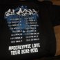 SLASH - 2012-2013 Apocalyptic Love 2-sided T-Shirt ~NEVER WORN~ 2XL