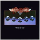 AEROSMITH - Rocks Album Cover Inverse Framed Glass Picture ~New~
