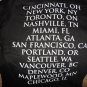 KID ROCK - Roll On T-shirt w/ tour cities ~Never Worn~ Small