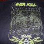 OVERKILL - NYC 2015 North American Tour T-shirt ~Never Worn~ L