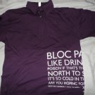 BLOC PARTY - Silent Alarm Collared button-up shirt ~Never Worn~ XL