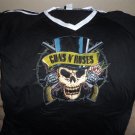 GUNS N' ROSES Distressed V-Neck Jersey ~Never Worn~ XXL XXXL