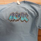 AC/DC - 2005 Retro Blue logo T-Shirt ~Never Worn~ Large