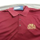 PHIL COLLINS - High quality Cool-n-Dry Polo Shirt ~Never Worn~ XL / 2XL