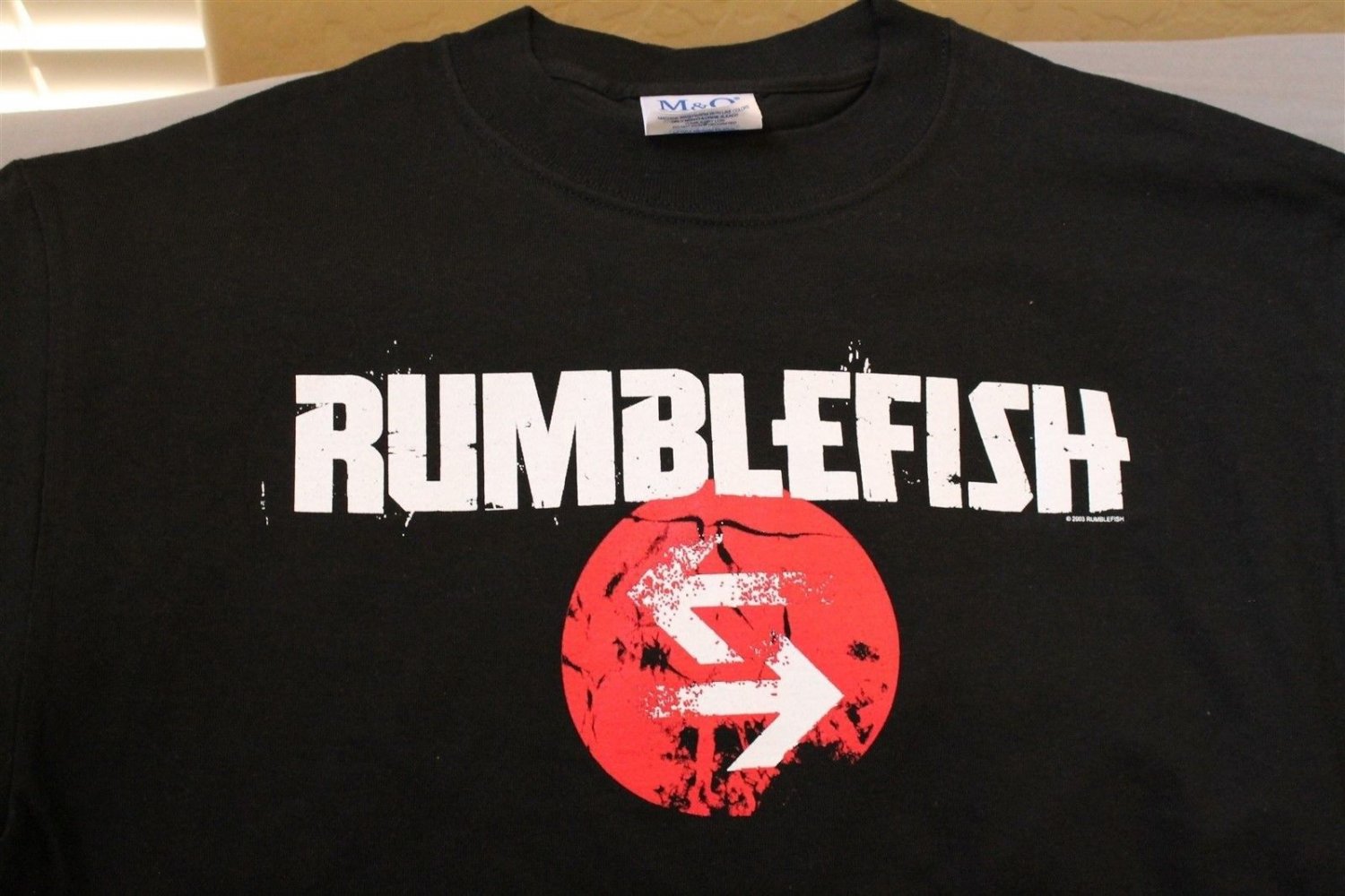 RUMBLEFISH - 2003 T-shirt ~Never Worn~ Medium ##