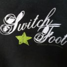 SWITCHFOOT - 2004 Full Zip Up Black Hoodie w/ Drawstring ~BRAND NEW~ XL