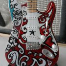 JIMI HENDRIX - Saville Fender Strat 1:4 Scale Replica Guitar ~Axe Heaven~