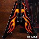 JAMES HETFIELD - Hot Rod Flames Flying V 1:4 Scale Replica Guitar ~Axe Heaven~