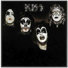 KISS - First Album Cover Inverse Framed Glass Picture 12.5 x 12.5 x 1.5 ~New~