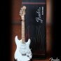 Fender Strat Olympic White 1:4 Scale Replica Guitar ~Axe Heaven~