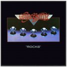 AEROSMITH - Rocks Album Cover Inverse Framed Glass Picture ~New~