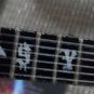 SYNYSTER GATES - Schecter Syn Black/White Signature 1:4 Scale Replica Guitar~New