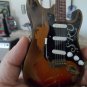 STEVIE RAY VAUGHAN - Distressed No. 1 Fender Strat 1:4 Scale Replica Guitar~New~