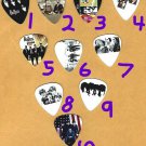 THE BEATLES Graphic Guitar Pick ~Your Choice of Many~ BUY 3, GET 3rd FREE