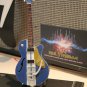EDDIE VEDDER - Duesenberg Blue TVDMC Custom 1:4 Scale Replica Guitar ~New~