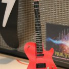 MATT BELLAMY (The Muse) Manson Glitter Red Custom 1:4 Scale Replica Guitar ~New~