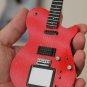 MATT BELLAMY (The Muse) Manson Glitter Red Custom 1:4 Scale Replica Guitar ~New~