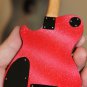 MATT BELLAMY (The Muse) Manson Glitter Red Custom 1:4 Scale Replica Guitar ~New~