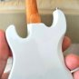 Fender Stratocaster Olympic White 1:4 Scale Replica Guitar~New