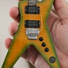 DIMEBAG DARRELL (PANTERA) Slime Dime Sig. 1:4 Scale Replica Guitar ~Axe Heaven~