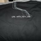 NINE INCH NAILS - Live With Teeth 2005 double sided T-Shirt ~Never Worn~ 3XL