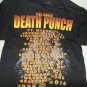 FIVE FINGER DEATH PUNCH- 2014 Tour T-Shirt ~Never Worn~ M