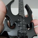 THE MISFITS Devastato Graphite Black 1:4 Scale Replica Bass Guitar ~New~