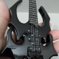 THE MISFITS Devastato Graphite Black 1:4 Scale Replica Bass Guitar ~New~