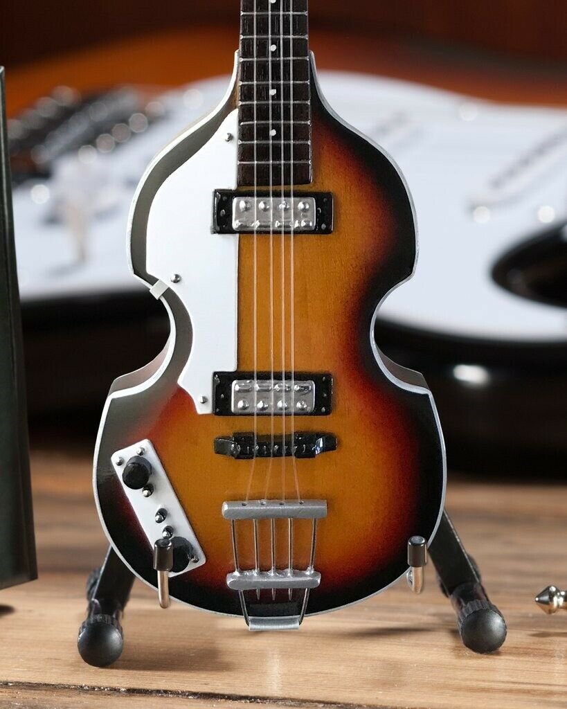 PAUL McCARTNEY - Violin 1:4 Scale Replica Bass Guitar ~Axe Heaven~