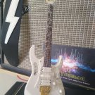 STEVE VAI - Signature White JEM 1:4 Scale Replica Guitar ~Axe Heaven~