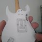 STEVE VAI - Signature White JEM 1:4 Scale Replica Guitar ~Axe Heaven~