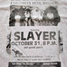 SLAYER 2015 Halloween Metal Massacre Distressed T-shirt ~Never Worn~ 2XL