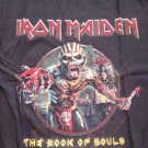 IRON MAIDEN -Book of Souls Distressed T-shirt ~Never Worn~ XL