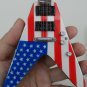 DAVE MUSTAINE (Megadeth) Y2KV US Flag 1:4 Scale Replica Guitar ~New~