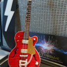 BRIAN SETZER- Dice Hollow Body Gretsch 1:4 Scale Replica Guitar ~Axe Heaven~