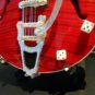 BRIAN SETZER- Dice Hollow Body Gretsch 1:4 Scale Replica Guitar ~Axe Heaven~