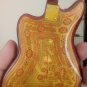 Game of Thrones House Lannister Inspired Custom 1:4 Scale Replica Guitar ~New~