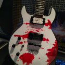 ZACKY VENGEANCE (A7X)-Schechter Blood Splat 1:4 Scale Replica Guitar~Axe Heaven~