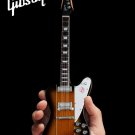 GIBSON 1963 Firebird V Vintage Sunburst 1:4 Scale Replica Guitar~Axe Heaven~