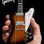 GIBSON 1963 Firebird V Vintage Sunburst 1:4 Scale Replica Guitar~Axe Heaven~