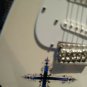 KENNY WAYNE SHEPARD - Fender Strat Cross 1:4 Scale Replica Guitar ~Axe Heaven~