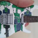 JOE SATRIANI - Ibanez Alien 1:4 Scale Replica Guitar~Axe Heaven~