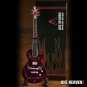 KEITH RICHARDS - 1981 Zemaitis Macabre 1:4 Scale Replica Guitar ~Axe Heaven~
